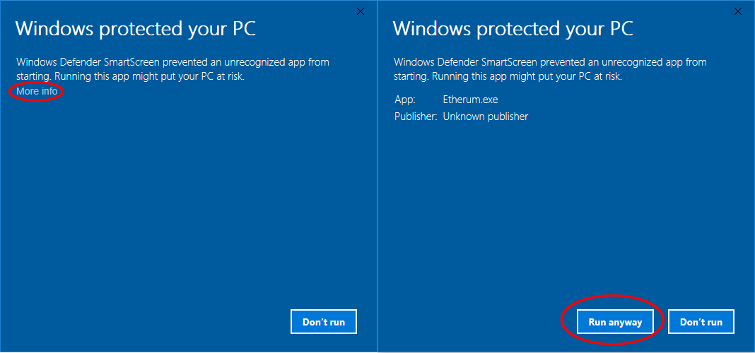 Windows SmartScreen Bypass Steps